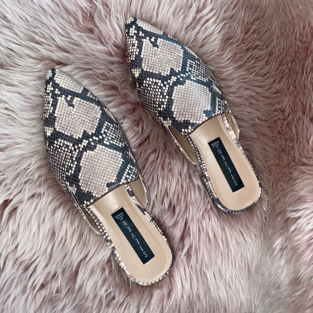 Print Mules-Worn Once